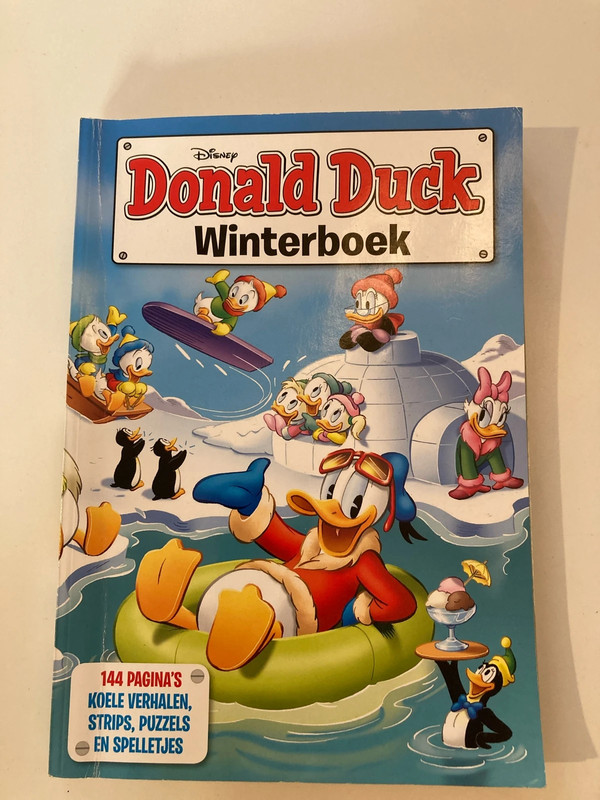 Winterboek Donald Duck