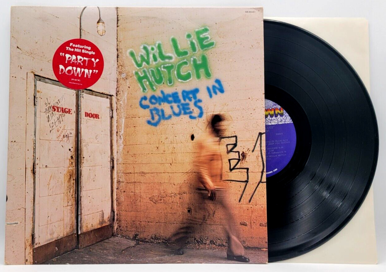WILLIE HUTCH - CONCERT IN BLUES - SOUL FUNK LP RECORD MOTOWN