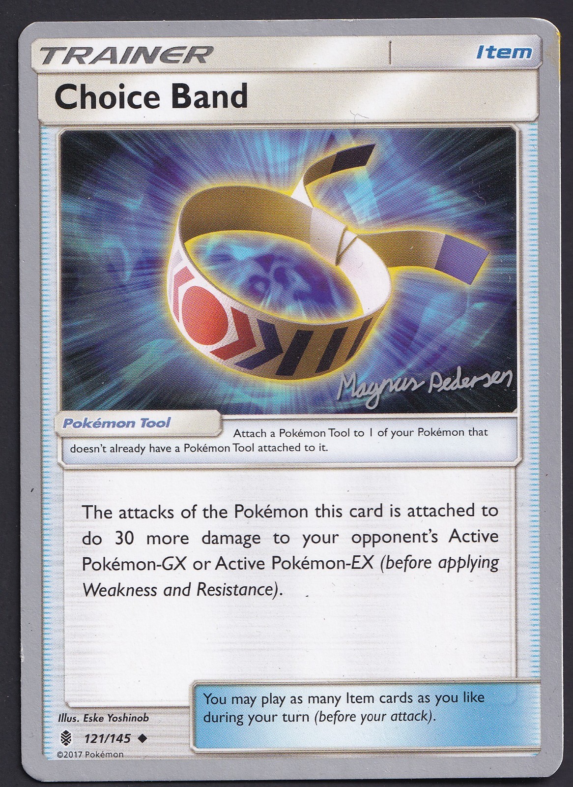 FASCIA SCELTA 121/145 - Campionato del Mondo 2018 - CARTA POKEMON NM