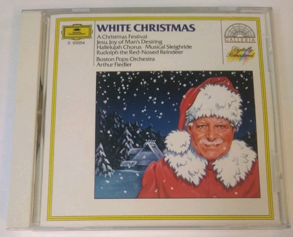 White Christmas By Arthur Fiedler Boston Pops Orchestra CD BMG Club Edition VG