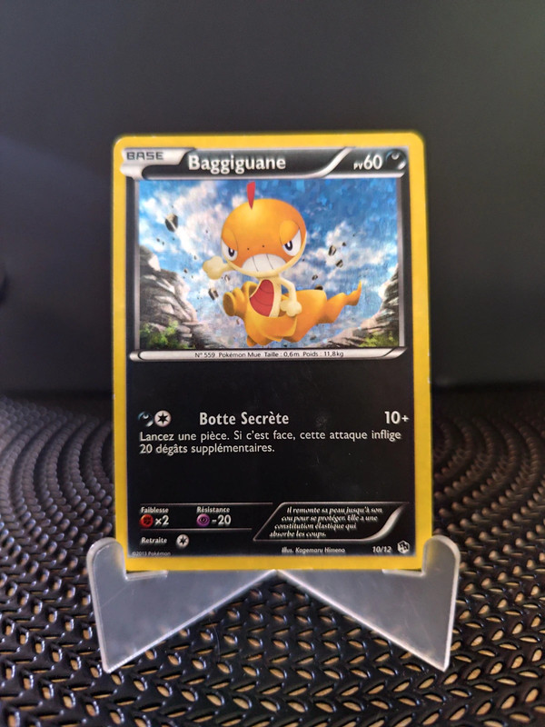 Carte Pokémon Baggiguane HOLO - Promo McDonald's 2013 (10/12)