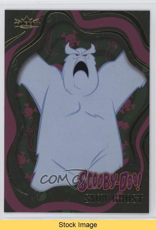 2024 Fleer Scooby Doo Silver Foil Snow Ghost #67 READ 1nj9