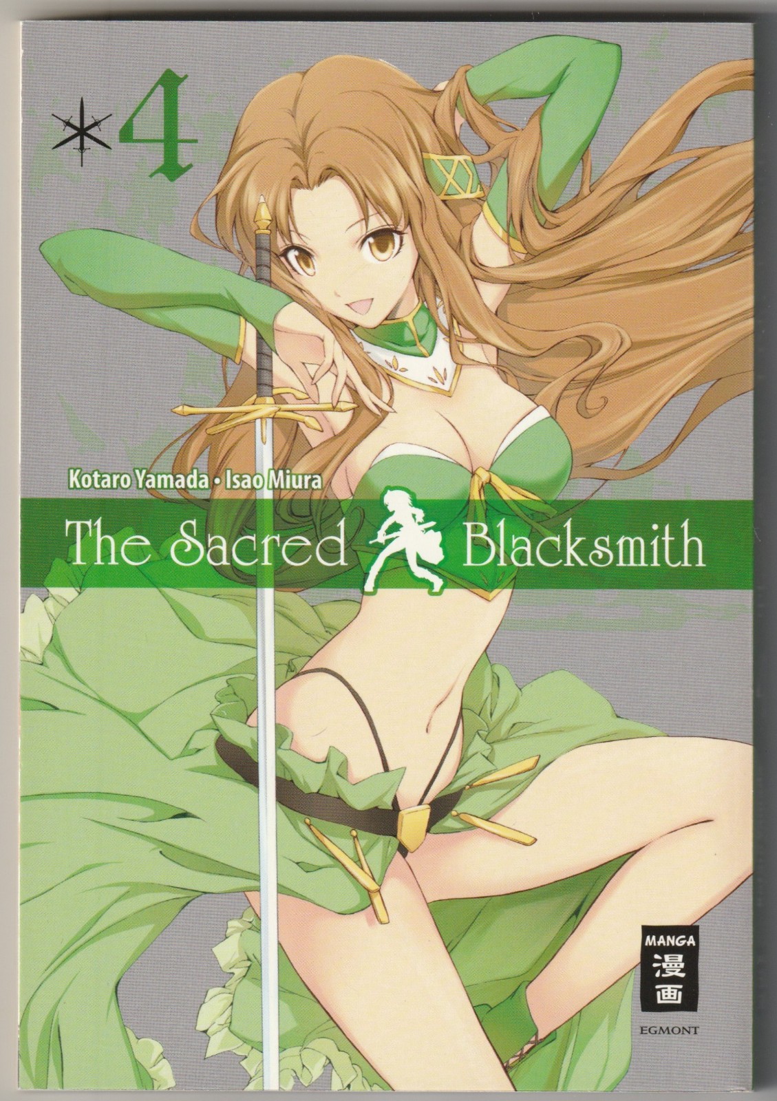 ✪ THE SACRO BLACKSMITH #4, manga Egmont 2013 MANGA TASCABILE NUOVO TOP Z0-1