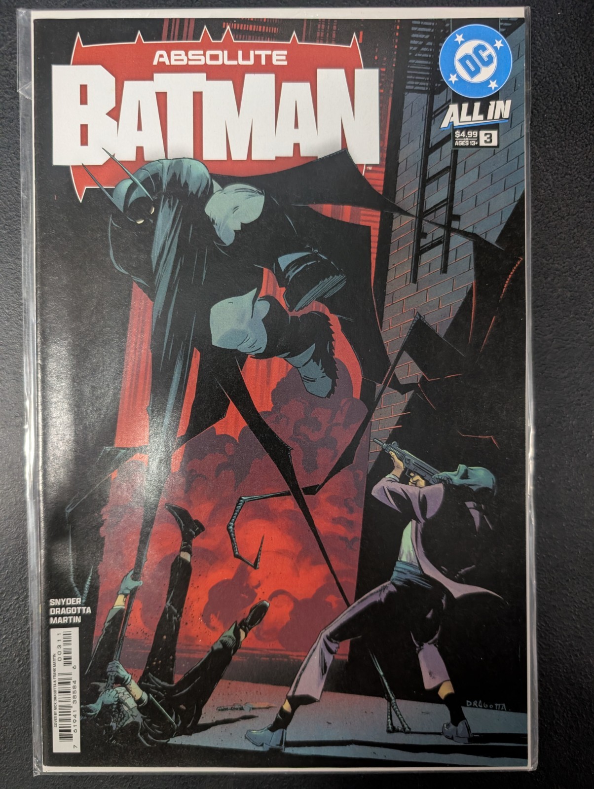 Absolute Batman #3 Nick Dragotta Cover (DC Comics February 2025)