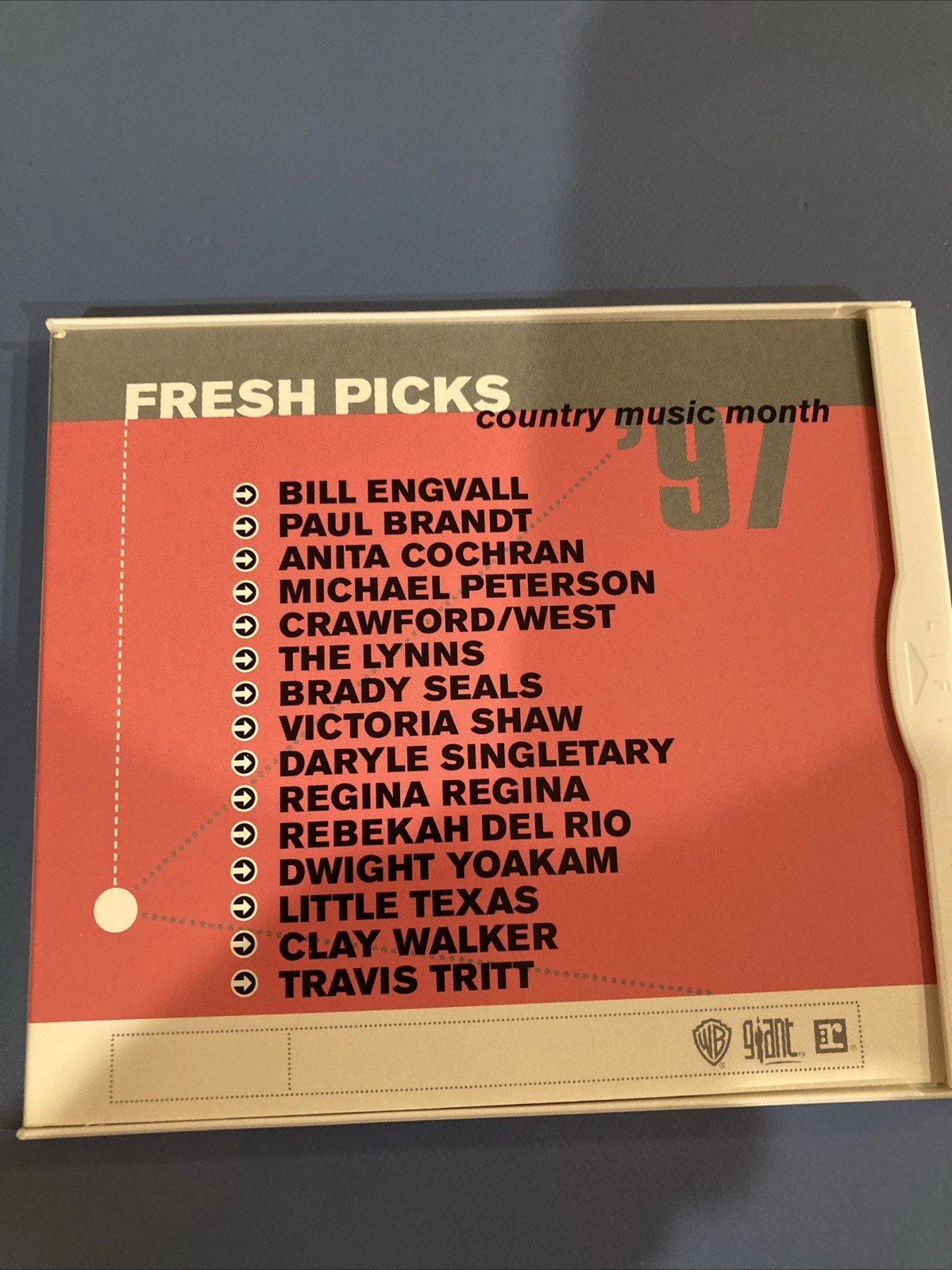 Fresh Picks Country Music Month 97 Various Artists CD, Néw, Unused