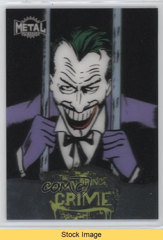 2025 Skybox Metal Universe Batman Clown Prince of Crime The Joker READ 1vk6