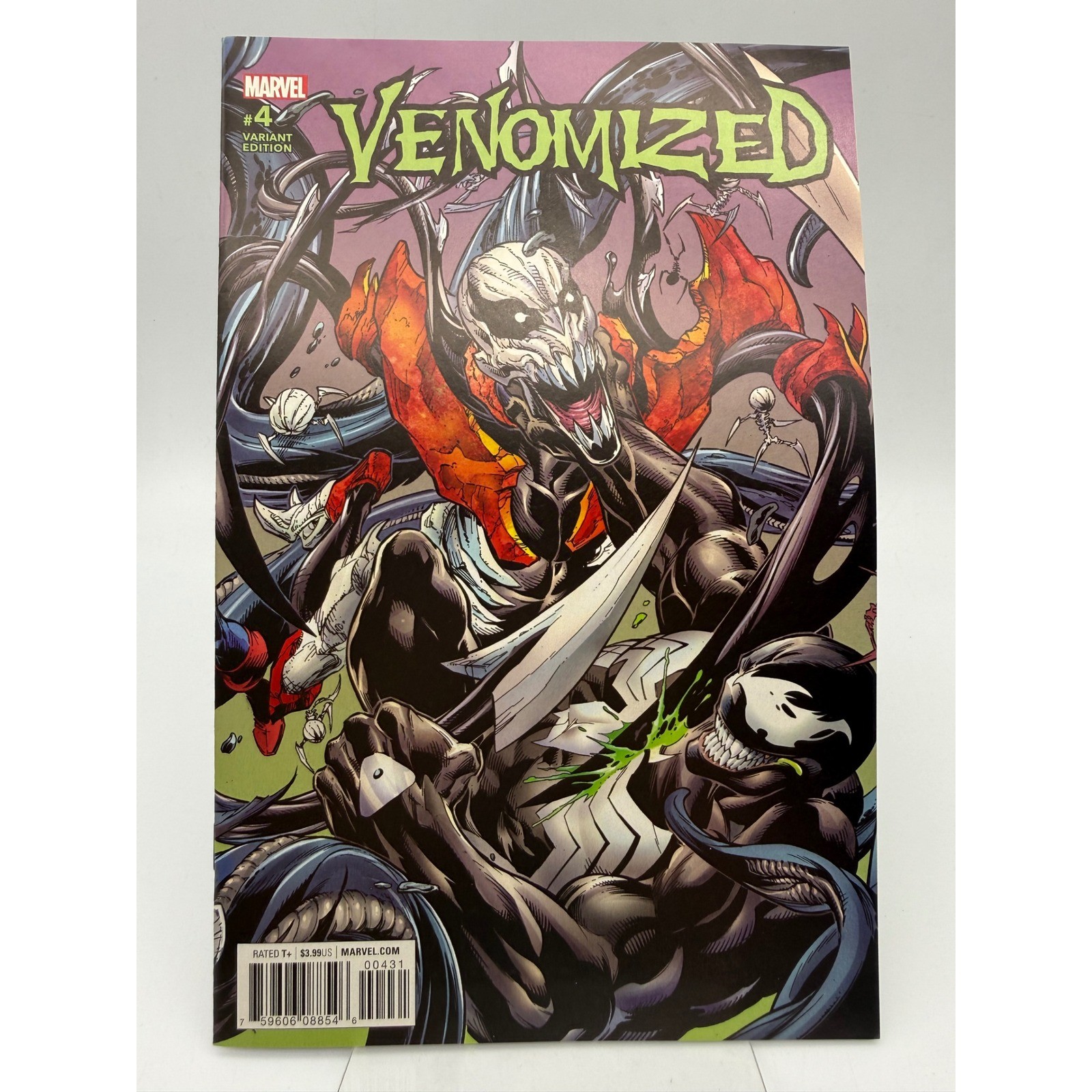 Marvel Comics Venomized #4 Variant Edition 2018 Mark Bagley Connecting Cover