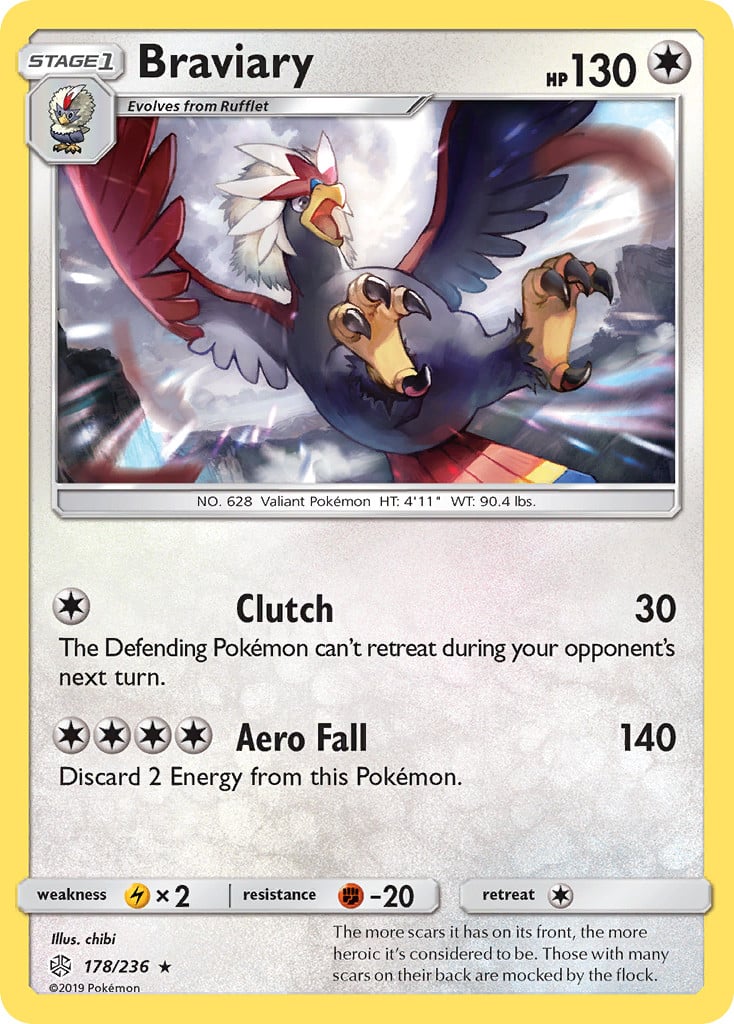 Braviary - Cosmic Eclipse 178 - NM - Spanish - Pokemon TCG