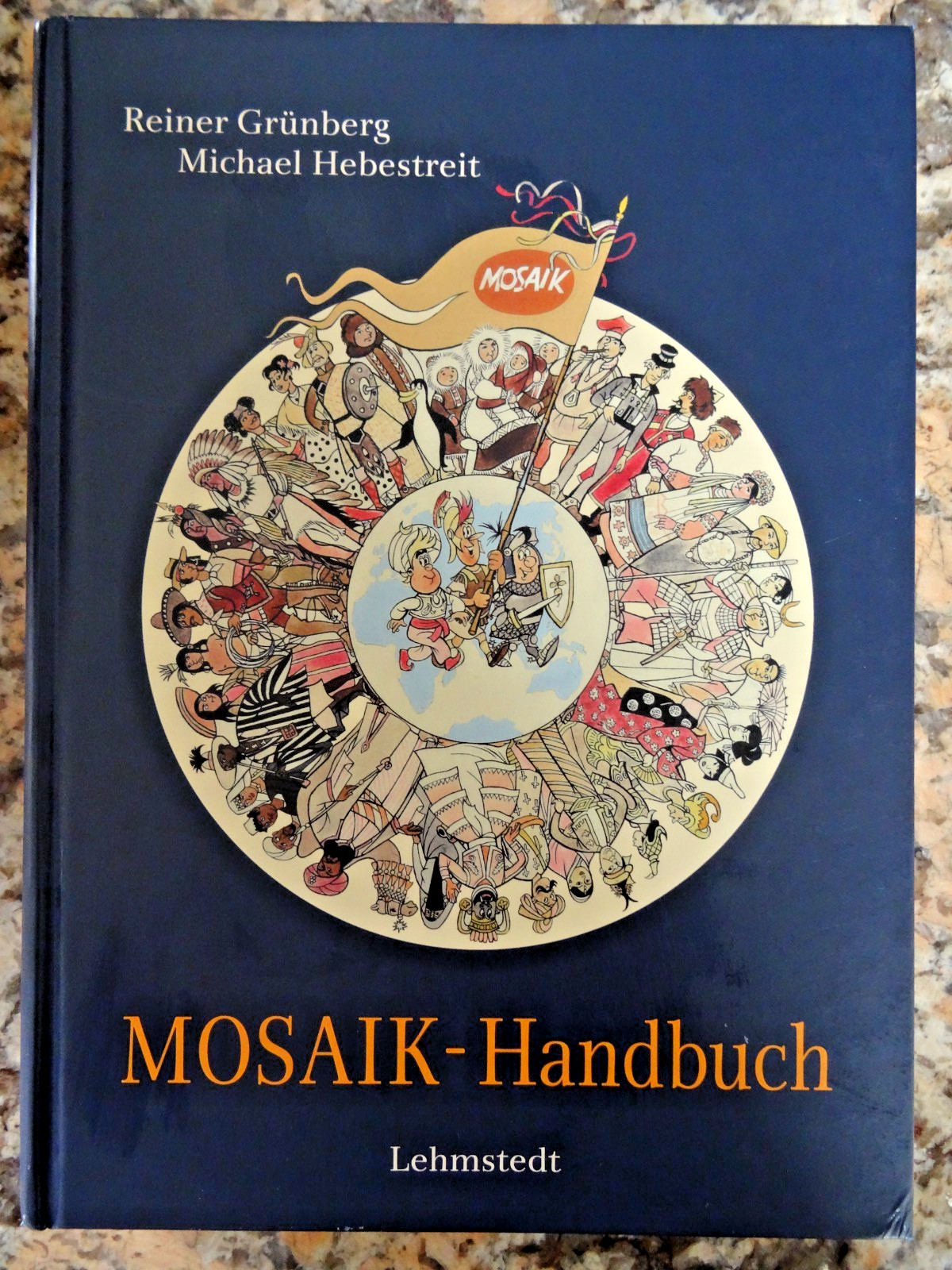 Libro mosaico - manuale mosaico - Grünberg/Hebestreit - 2012 - 1. Edizione Ottima!