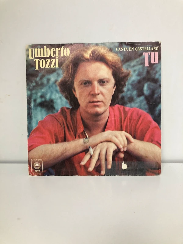 Umberto Tozzi 45 giri in spagnolo Tu