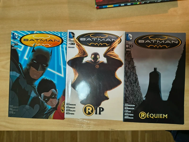 Lote Batman Incorporated 1 a 3 Completo. ECC