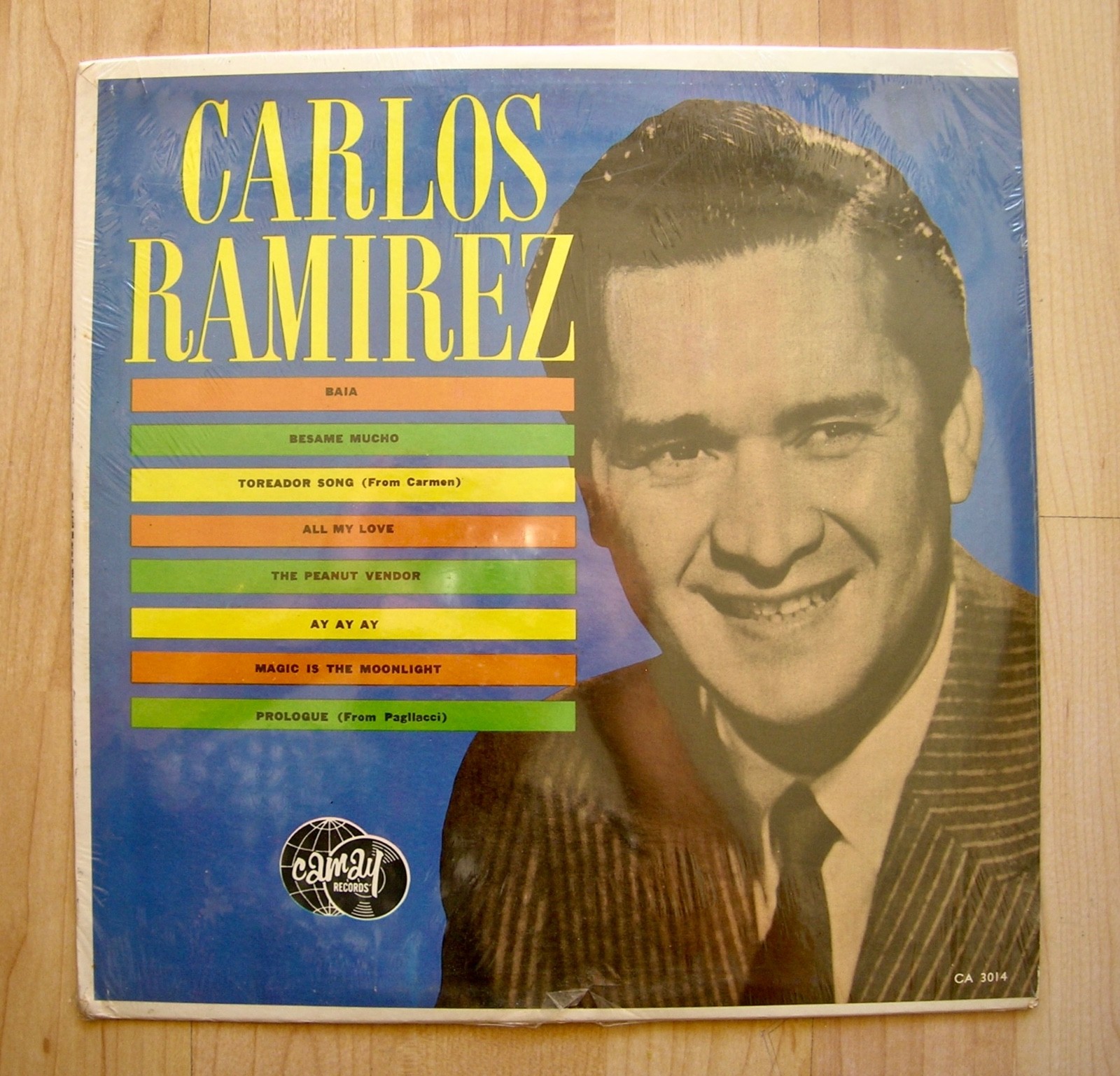 CARLOS RAMIREZ s/t Camay CA 3014 orig 1963 latin  SEALED