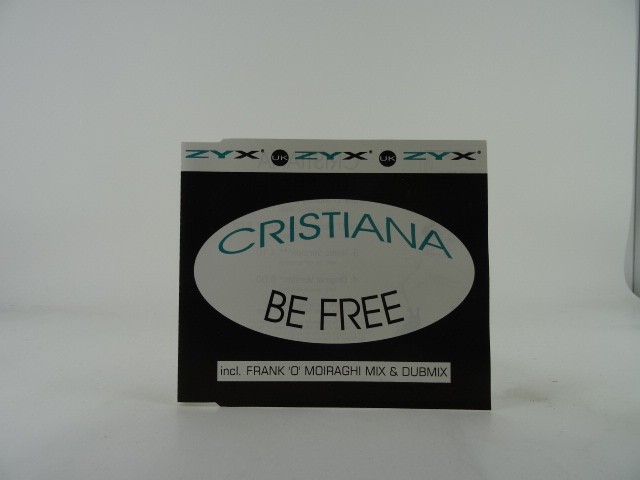 CRISTIANA BE FREE (A99) 4 Track CD Single including Picture Sleeve ZYX RECORDS
