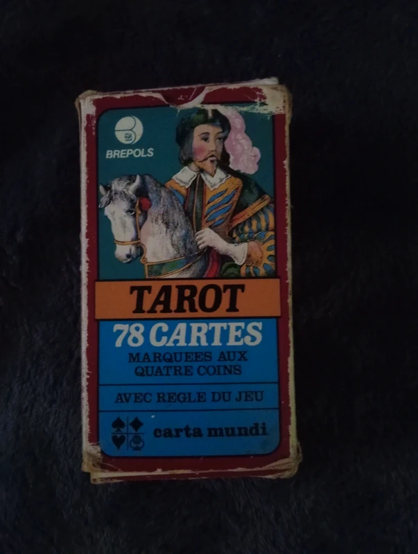 Antique French tarot deck