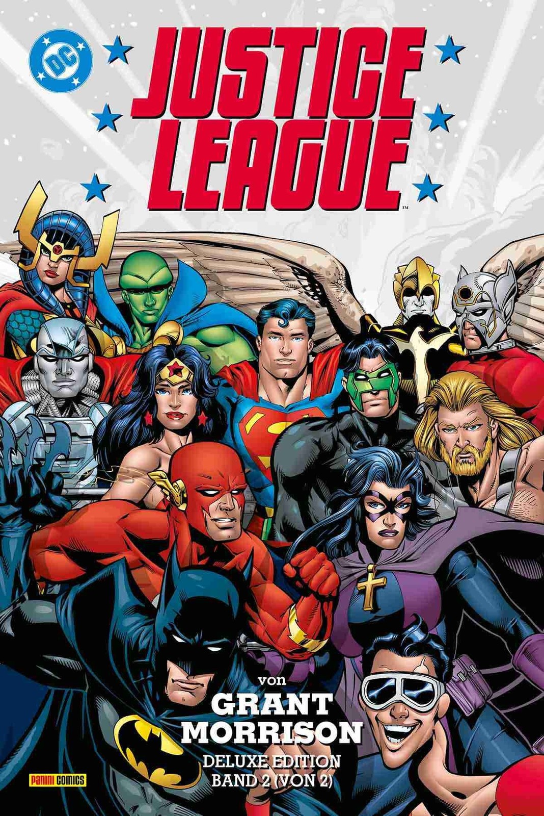 JUSTICE LEAGUE VON GRANT MORRISON (EDIZIONE DELUXE) #2 PREORDINE 26.11.26 PANINI