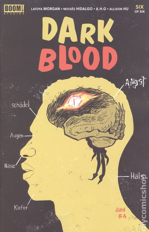 Dark Blood #6B quasi nuovo 2022 immagine stock