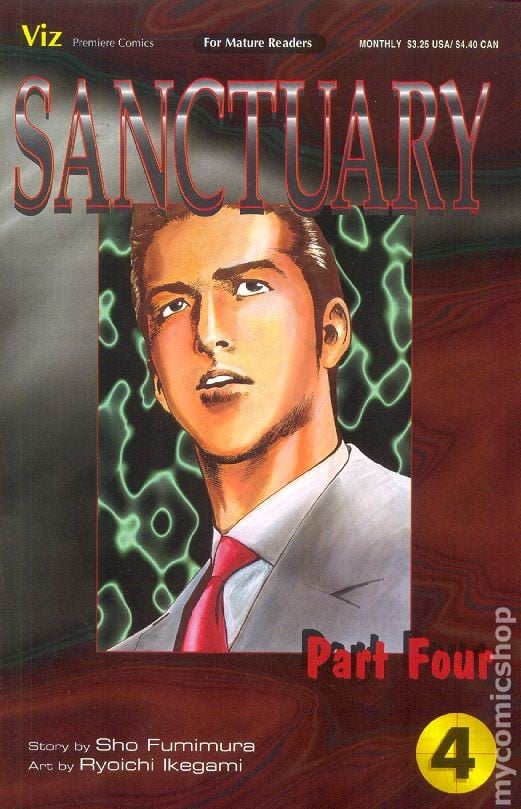 Santuario Parte 4 #4 VG 1995 Immagine Stock Basso Grado