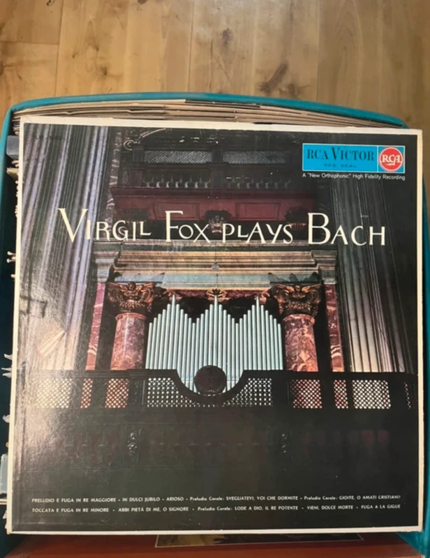 Vinile LP – Virgil Fox Plays Bach | Organo | RCA Victor Red Seal