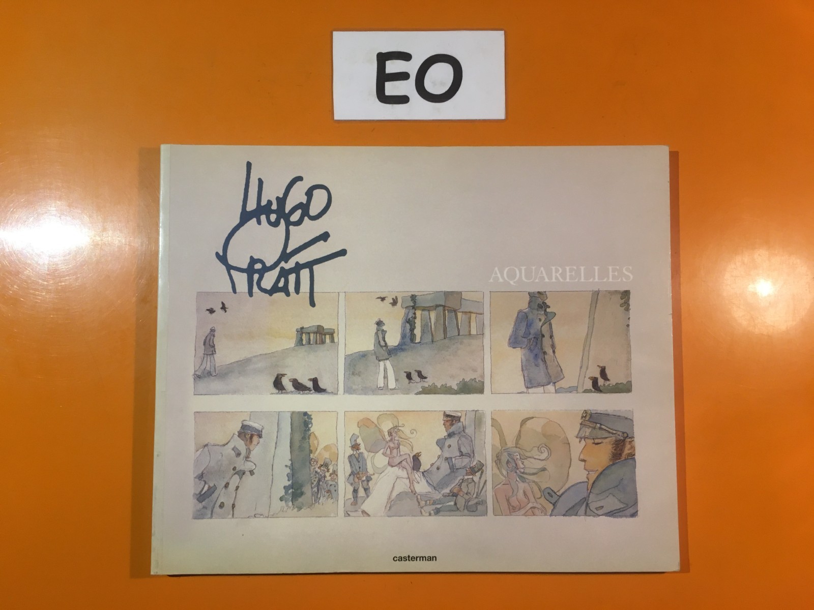 HUGO PRATT : AQUARELLES EN EO!