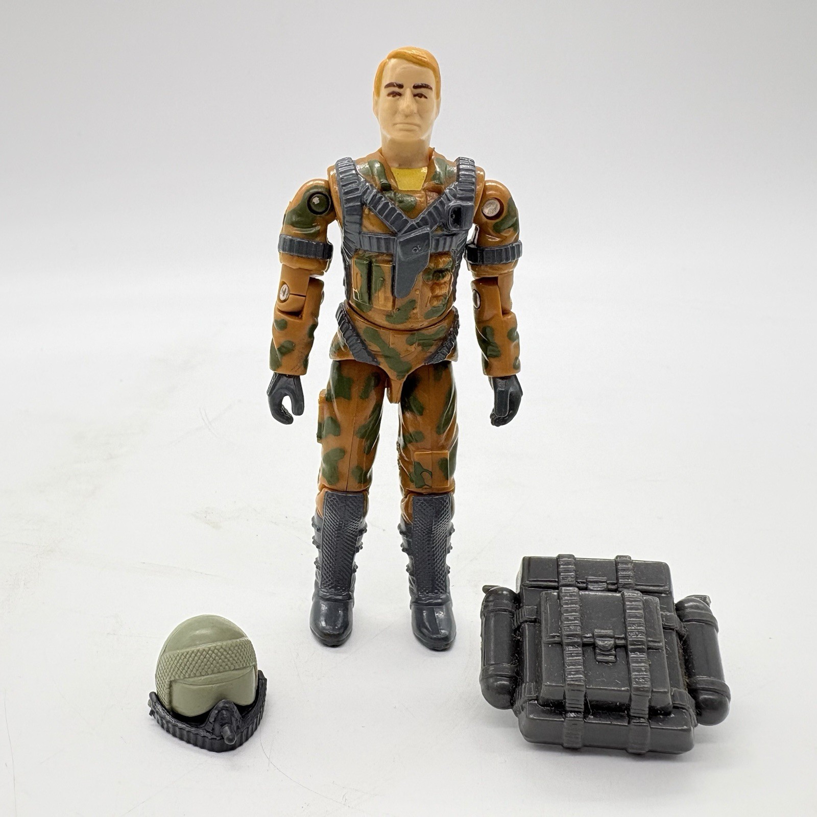 G.I. Joe Freefall 3.75" Action Figure w/ Helmet Backpack New O-Ring Vintage 1990