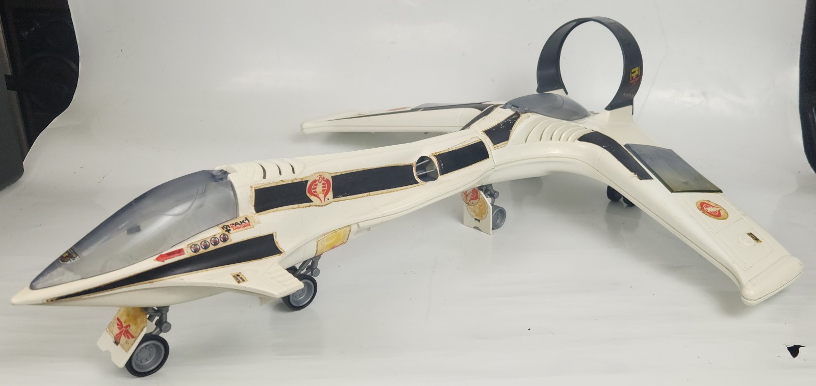 G.I. Joe Cobra Condor Z25 Jet Vintage Hasbro 1989 ARAH *INCOMPLETO LEGGERE*