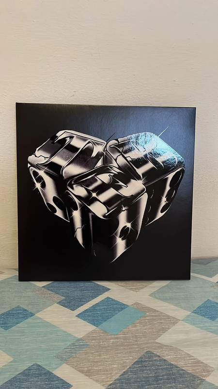 Vinile trap fatta bene firmata numerata vinile silver - papa v e fritu