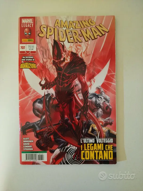 Fumetto Amazing Spider-Man 707 Red Goblin