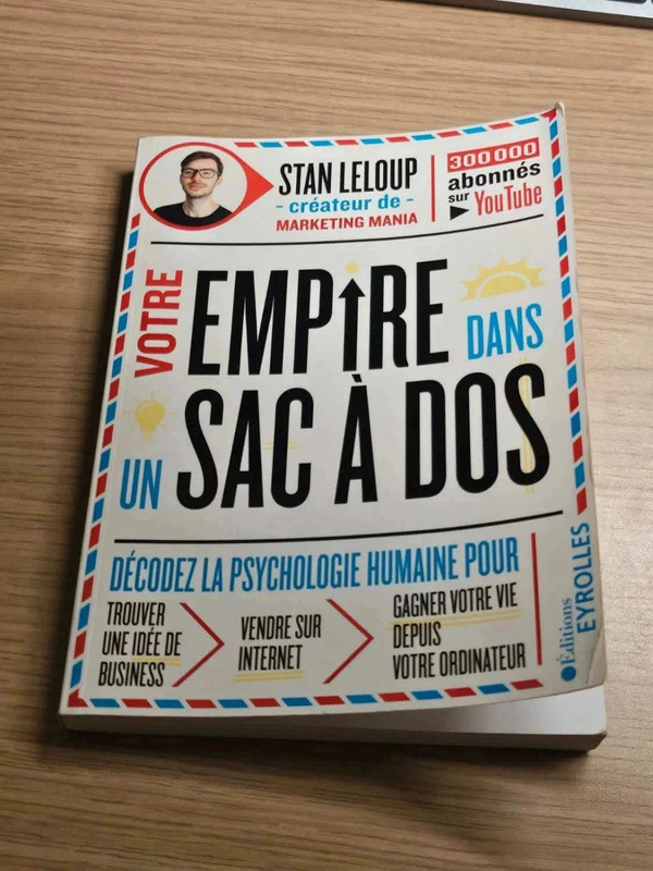 Votre Empire dans un sac à dos Stan Leloup