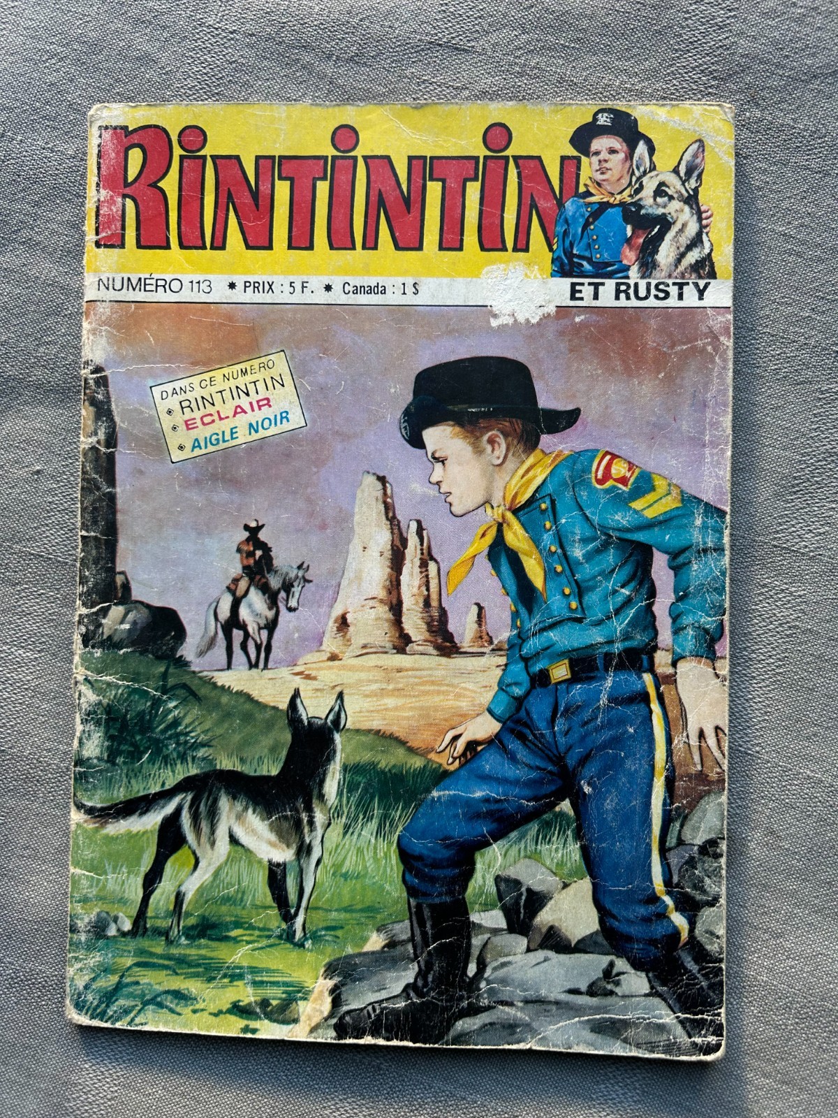 RIN TIN TIN N°113 2A SERIE 1979 IN BUONE CONDIZIONI