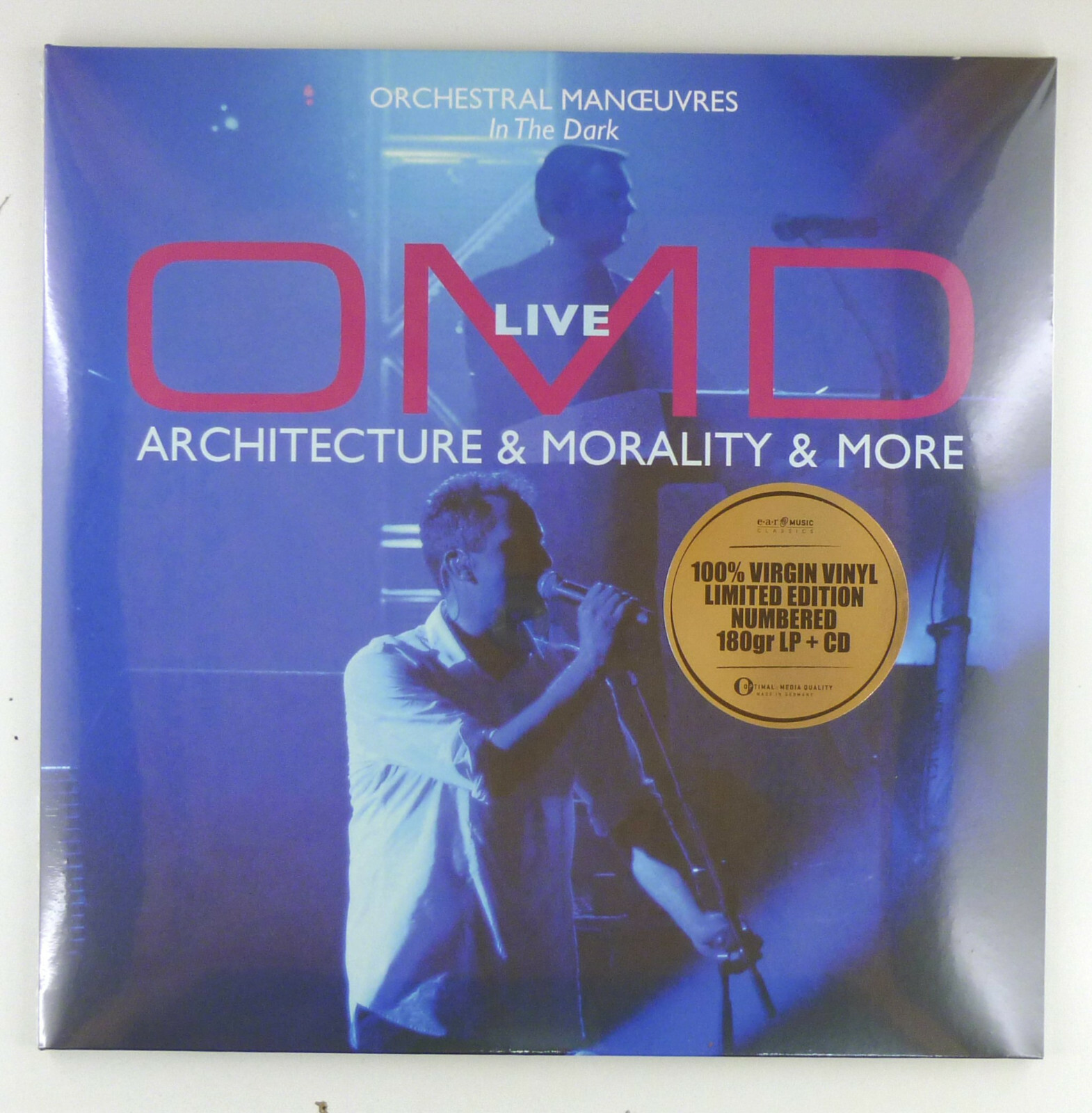 2X 12" LP VINILE + CD OMD ARCHITECTURE & MORALITY & MORE LIVE NUMERATO - ED039