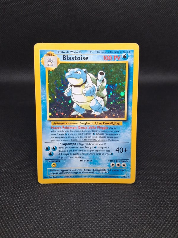 Blastoise set base 2/102