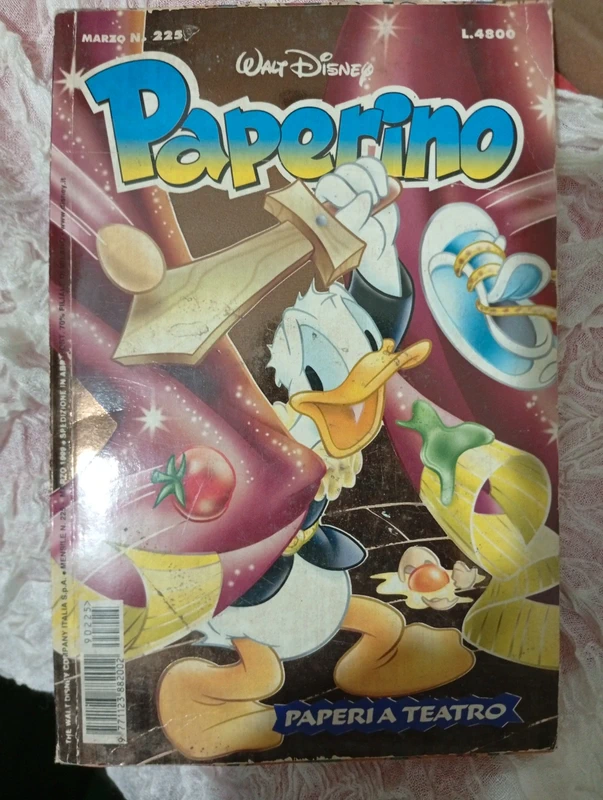Fumetto Paperino N. 225 del Marzo 1999 Disney - Paperi a Teatro