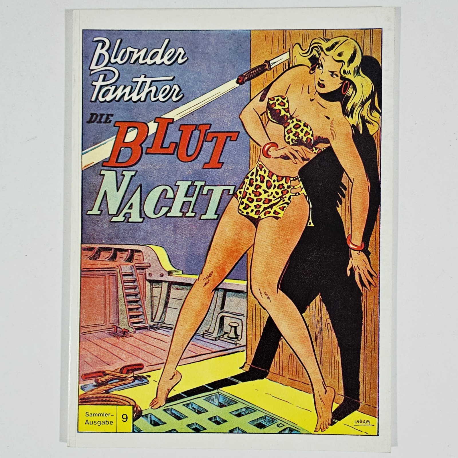 1980 Hethke Avventura Fumetto Edizione da Collezione 9 BLONDER PANTHER 1948 Pantera Bionda