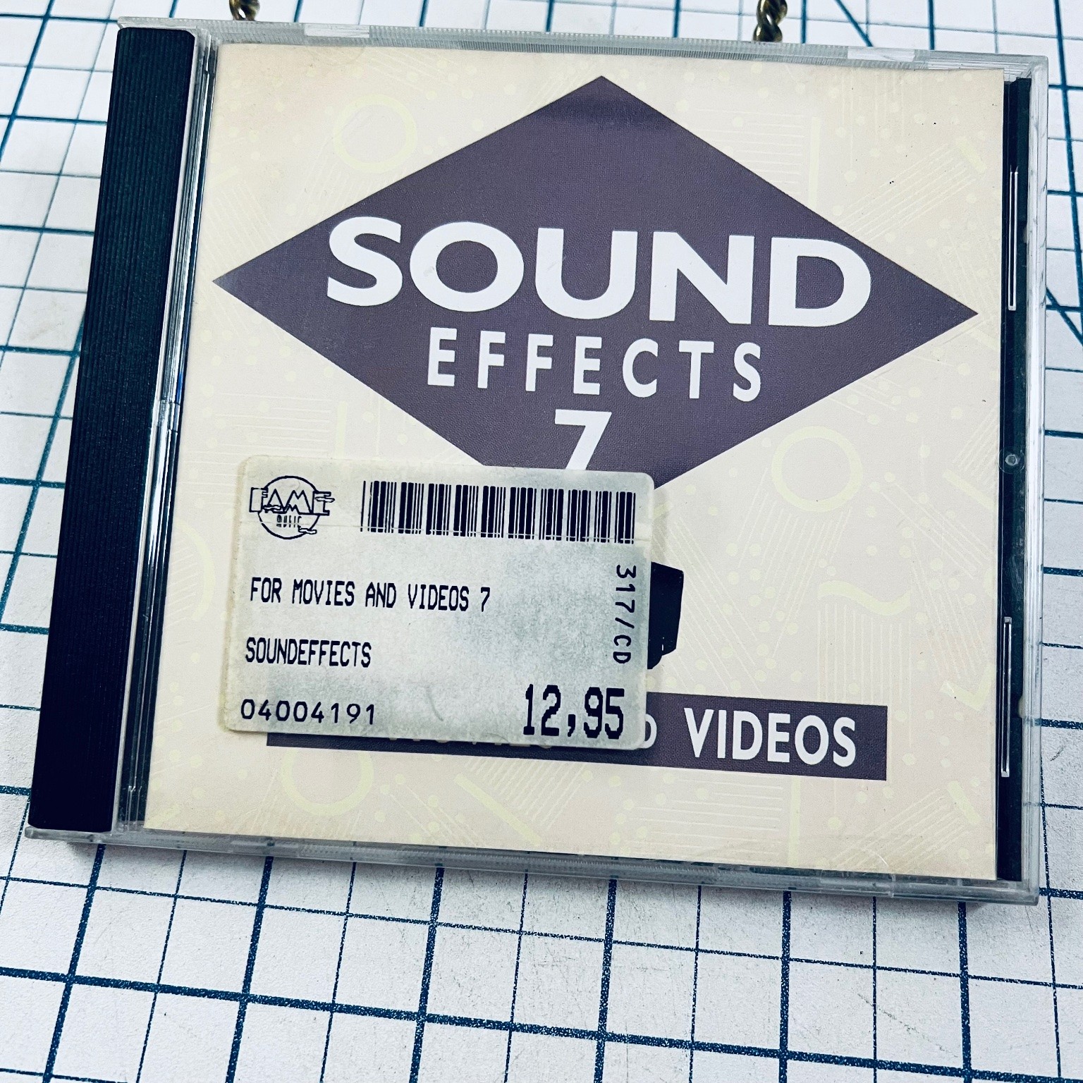 SOUND EFFECTS Volume 7 CD 1995 Digimode Ltd. For Movies & Videos Holland