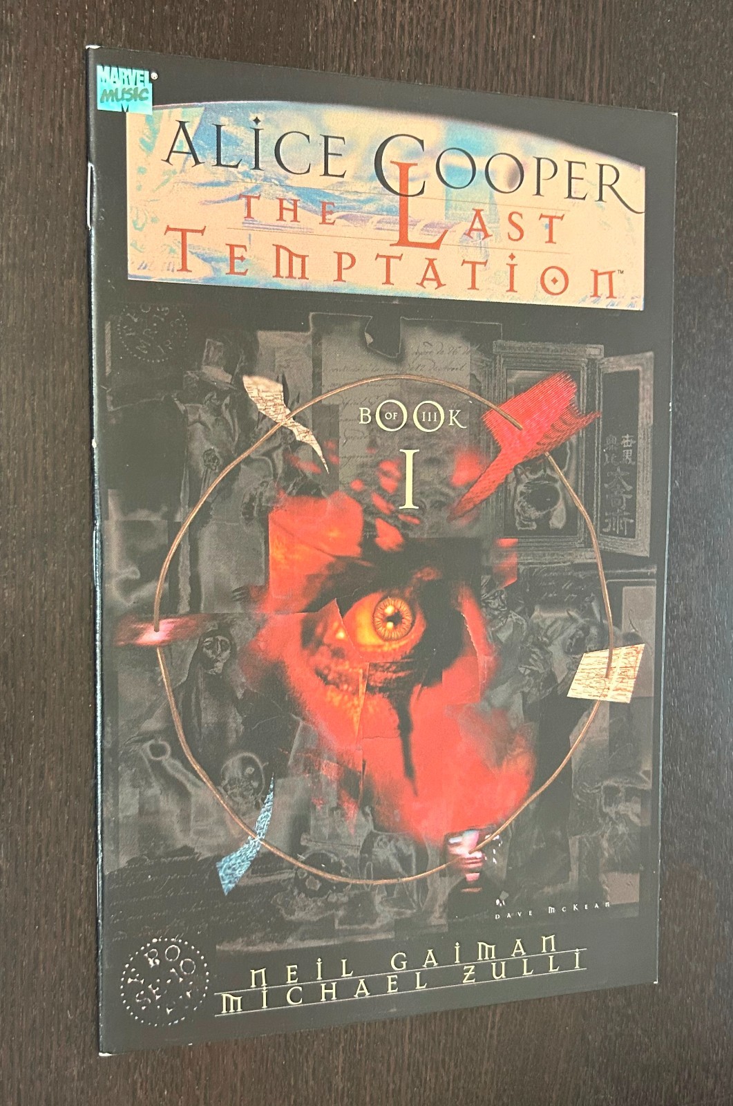ALICE COOPER THE LAST TEMPTATION #1 (Marvel Comics 1994) -- Neil Gaiman -- NM-
