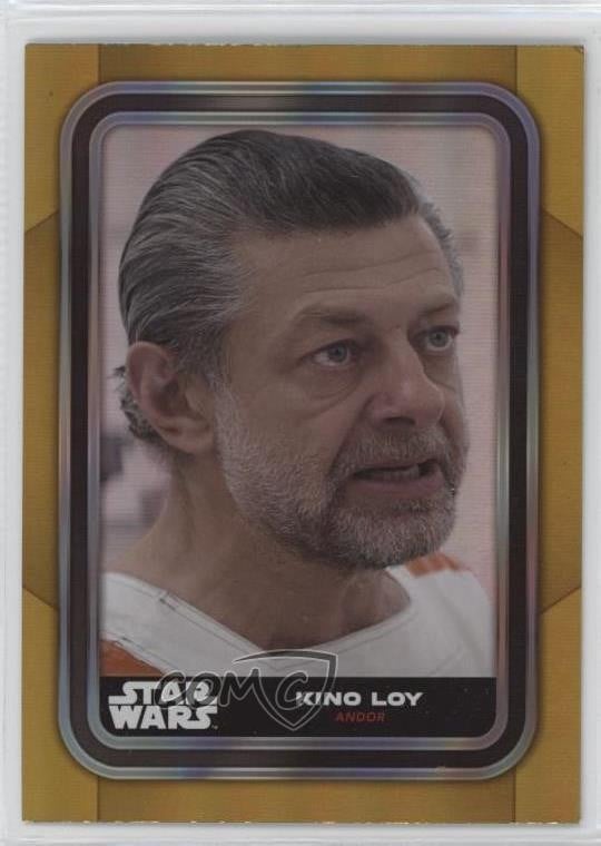 2023 Topps Star Wars Gold Foil Cinema Loy #82 01pp