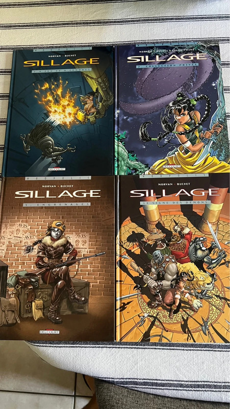 Lots de bd sillage - 20 premiers tomes