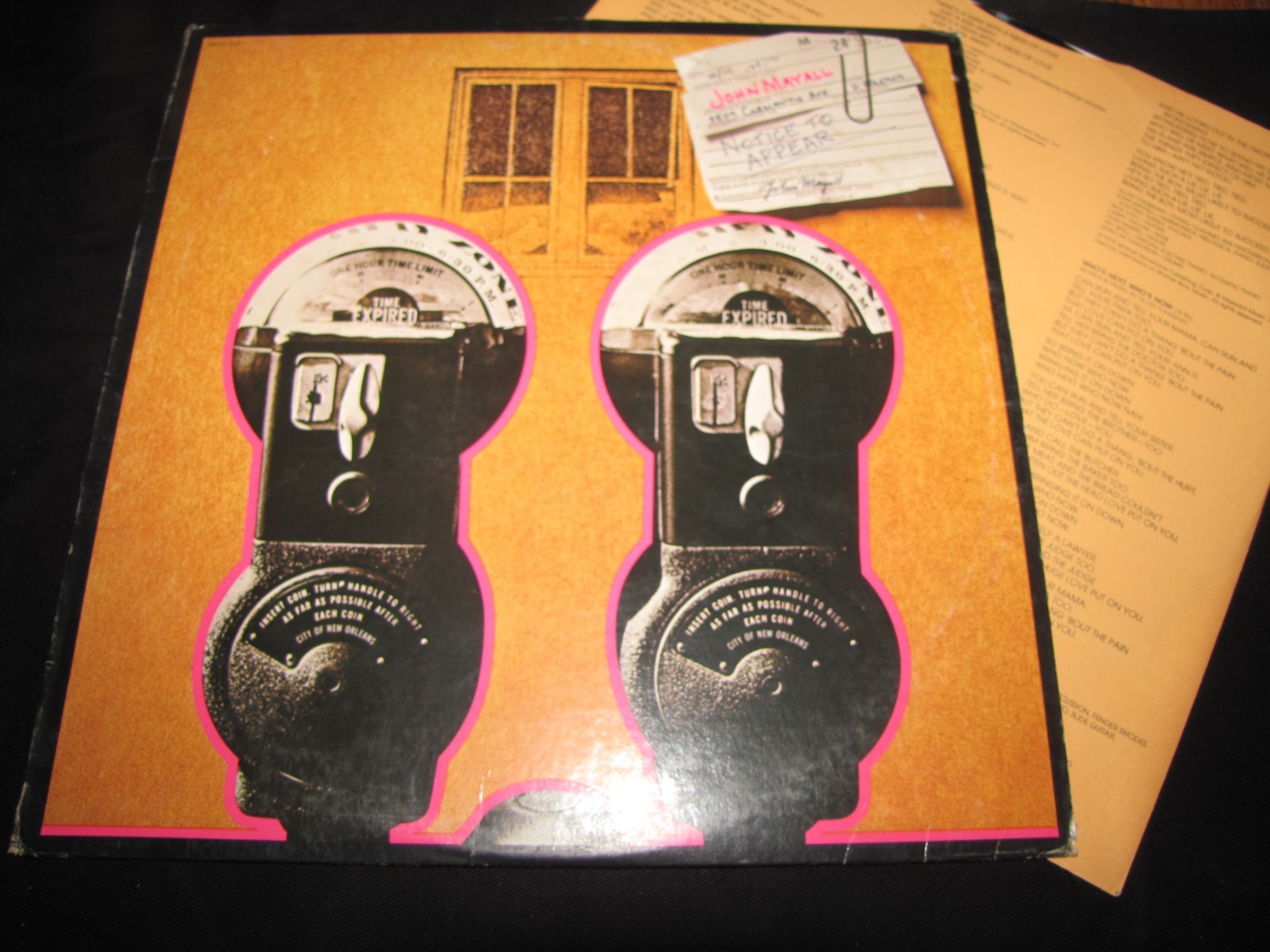 JOHN MAYALL - NOTICE TO APPEAR - ABC RECORDS LP