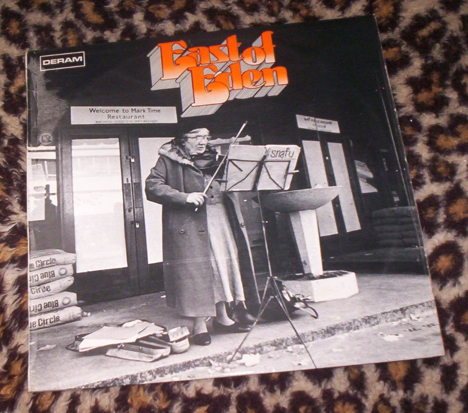 EAST OF EDEN ~ SNAFU. Orig UK 1970 vinyl stereo LP. G+.