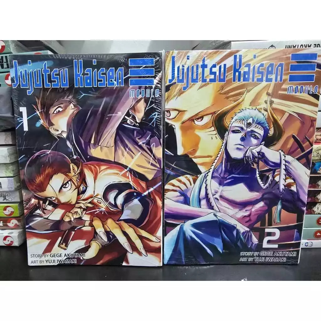 Jujutsu Kaisen Modulo Manga Volume 1-3 Set Completo Versione Inglese Fumetti Nuovo