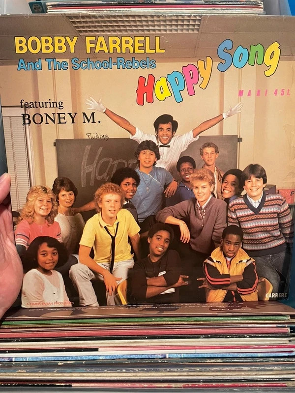 Disque Vinyle Maxi Boney M Bobby Farrell