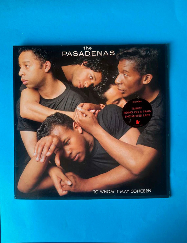 The Pasadenas – To Whom It May Concern - Album in vinile originale 1988 - Import Europe - Ottime