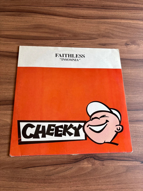 Vinilo Faithless Insomnia Cheeky Records