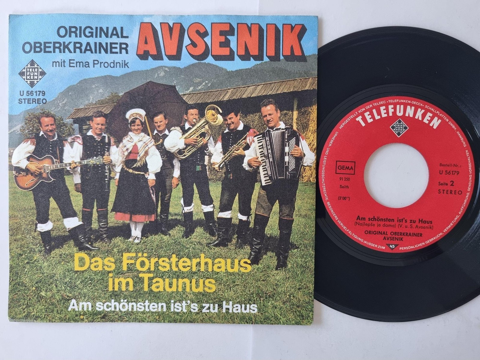 Slavko Avsenik Und Seine Original Oberkrainer - Das Försterhaus Im Taunus 7''