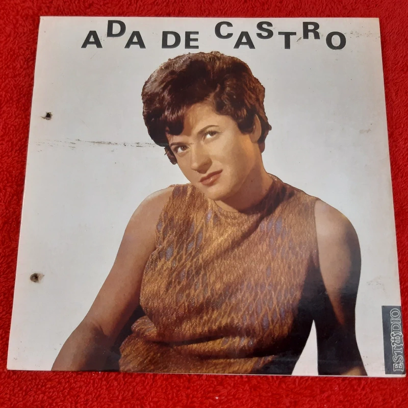 Disco Vinil Single EP Ada de Castro - Quem Não Viu os Olhos Teus + 3 músicas