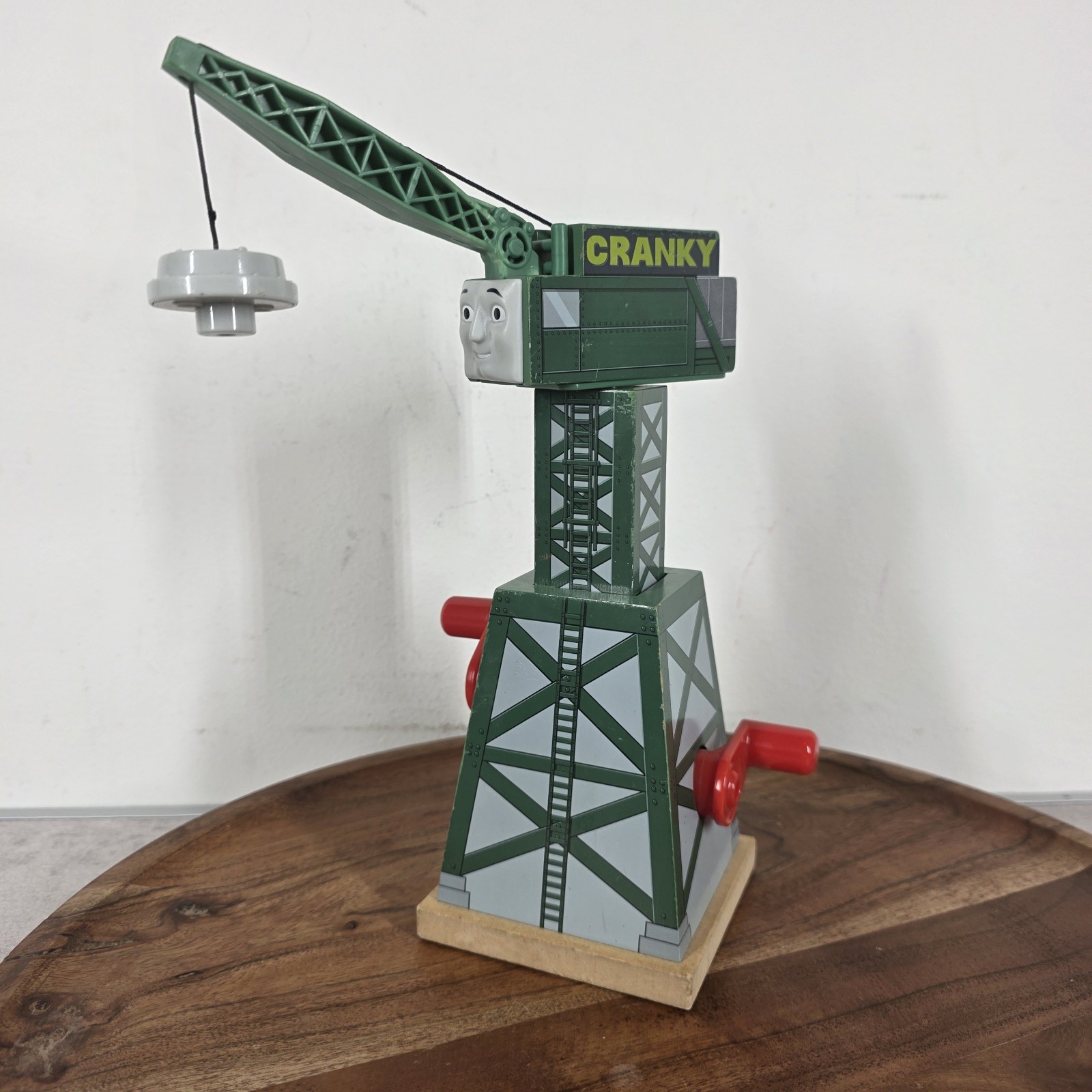Thomas & Friends Wooden Cranky the Crane 2012 Mattel Gullane Magnetic