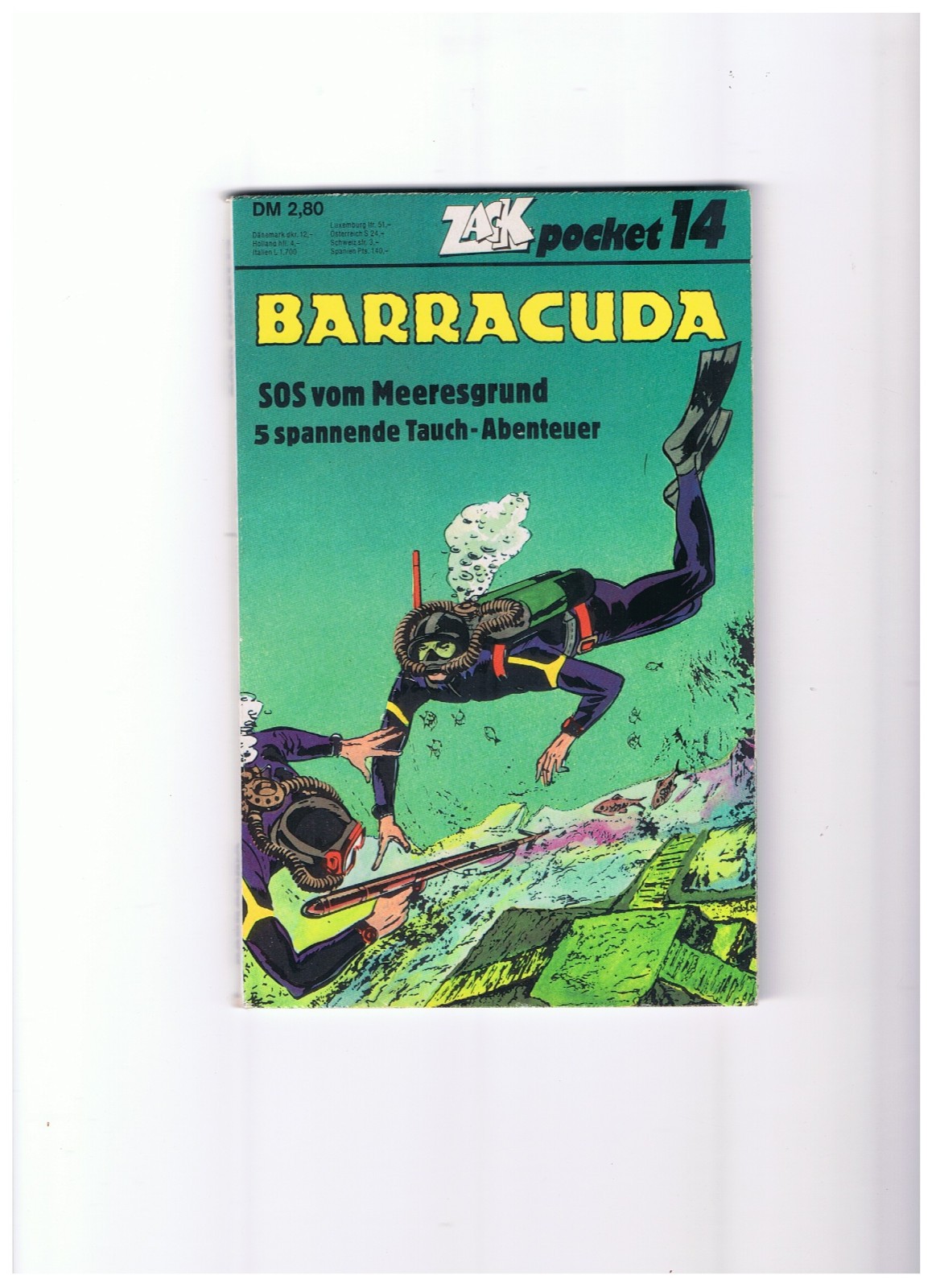 ZACK Pocket # 14 - Barracuda - tascabile fumetto - ottimo