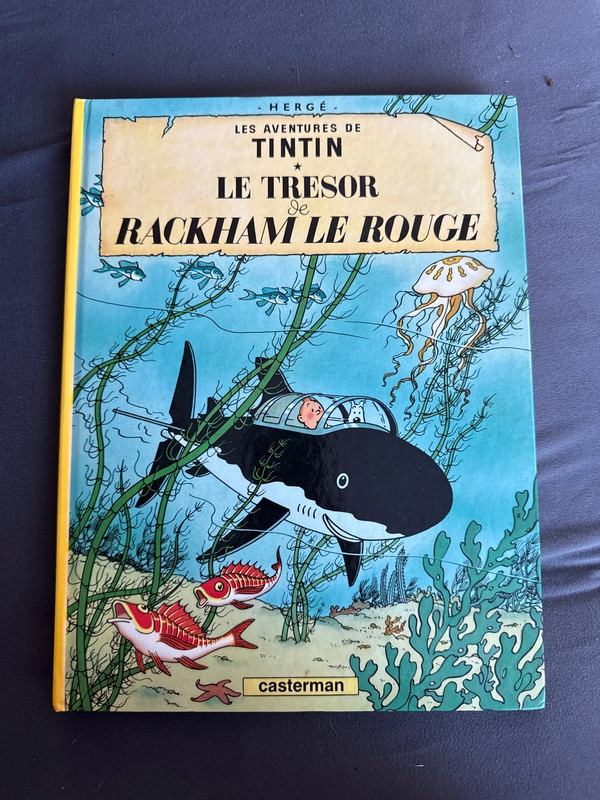 Tintin Le trésor de rackham le rouge