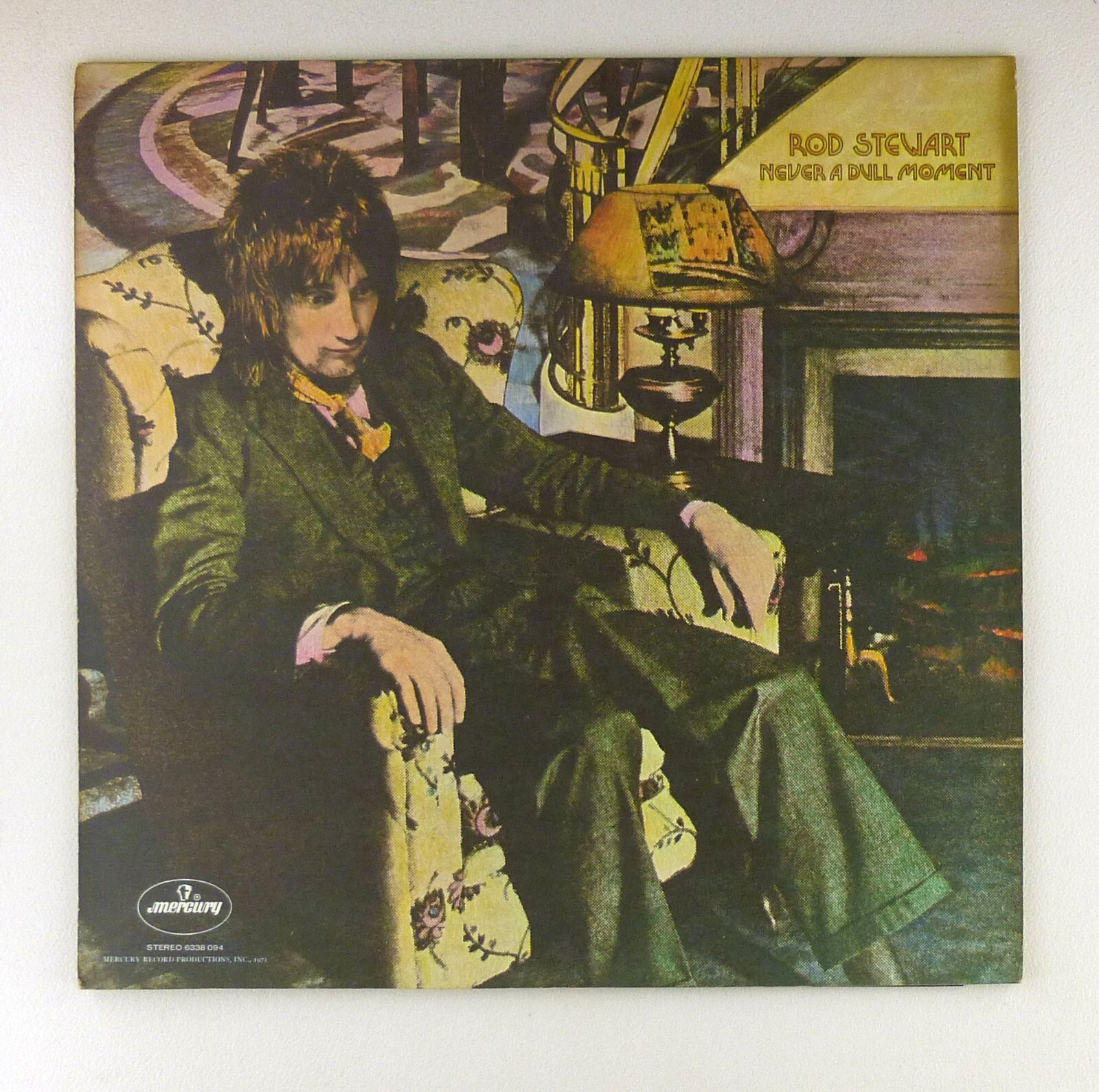 12" LP Vinyl - Rod Stewart – Never A Dull Moment - M1836 Z13