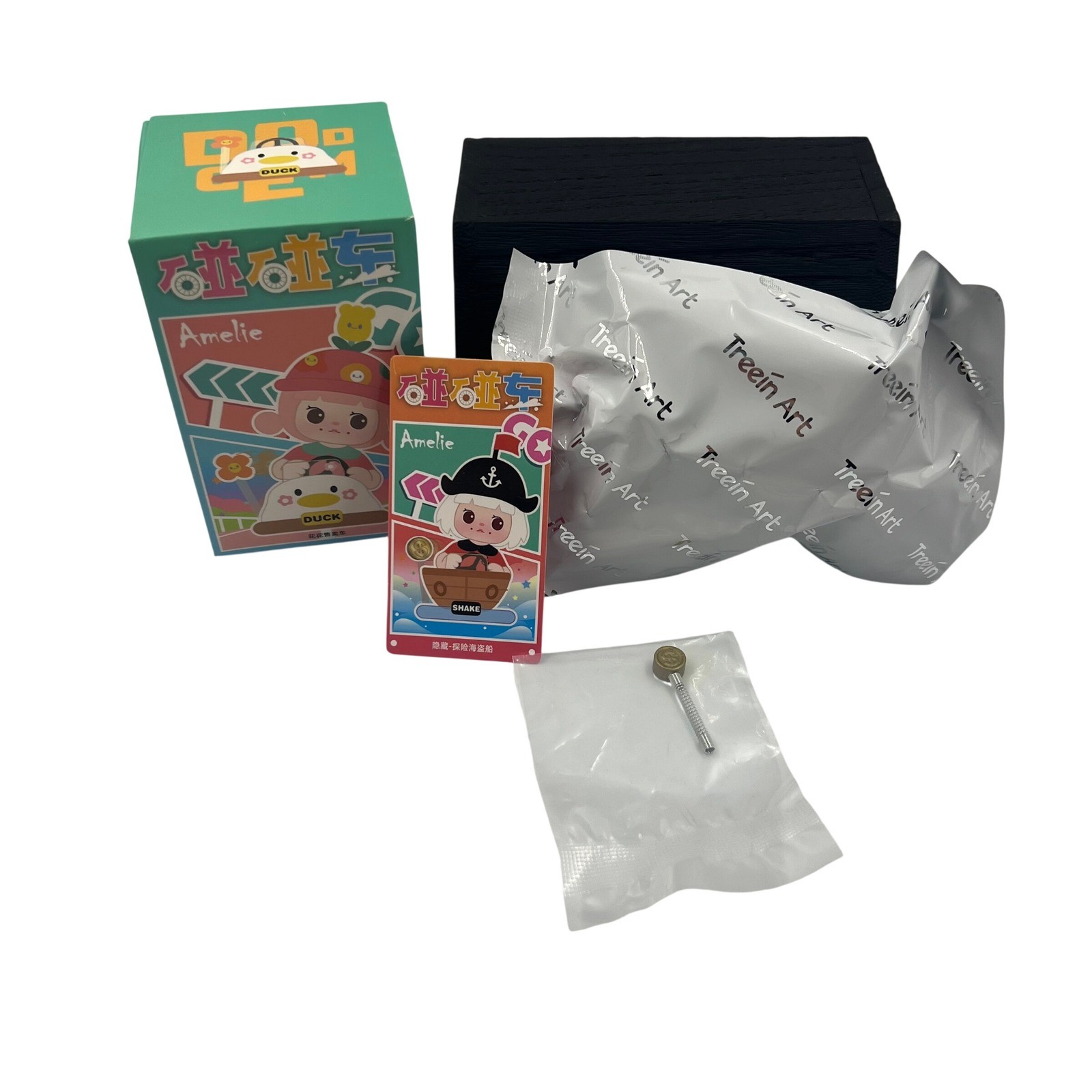 TREEIN ART Amelie Bumper Cars Serie SEGRETA Avventura Nave Pirata Figura Inseguimento